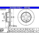 Bremsscheibe 24.0322-0162.1