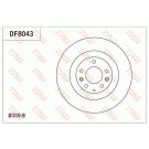 TRW Bremsscheibe DF8043