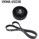 SKF Keilrippenriemensatz VKMA 65038