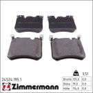 Zimmermann Bremsbelagsatz, Scheibenbremse 24524.195.1
