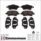 Zimmermann Bremsbelagsatz, Scheibenbremse 24122.190.1