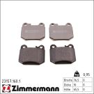 Zimmermann Bremsbelagsatz, Scheibenbremse 23157.160.1