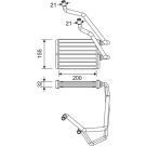 Wärmetauscher, Innenraumheizung 811640 Wärmetauscher, Innenraumheizung 811640