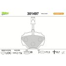 Valeo Bremsbelagsatz, Scheibenbremse ESSENTIAL 301497