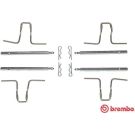 Brembo Zubehörsatz, Scheibenbremsbelag PRIME LINE A 02 278