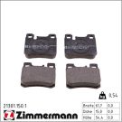 Zimmermann Bremsbelagsatz, Scheibenbremse 21301.150.1