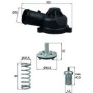 Mahle Thermostat, Kühlmittel BEHR TI 244 83D Mahle Thermostat, Kühlmittel BEHR TI 244 83D