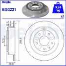 Bremsscheibe BG3231 Bremsscheibe BG3231