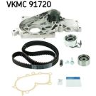 SKF Wasserpumpe + Zahnriemensatz VKMC 91720