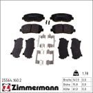 Zimmermann Bremsbelagsatz, Scheibenbremse 25564.160.2