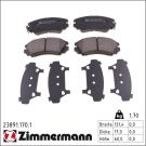 Zimmermann Bremsbelagsatz, Scheibenbremse 23891.170.1 Zimmermann Bremsbelagsatz, Scheibenbremse 23891.170.1