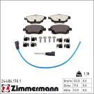Zimmermann Bremsbelagsatz, Scheibenbremse 24486.170.1