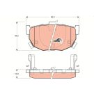 TRW Bremsbelagsatz, Scheibenbremse COTEC GDB3170