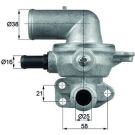 Mahle Thermostat, Kühlmittel BEHR TI 135 80D