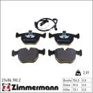 Zimmermann Bremsbelagsatz, Scheibenbremse 21486.190.2