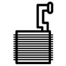 NRF Verdampfer, Klimaanlage 36206