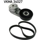 SKF Keilrippenriemensatz VKMA 34027