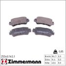 Zimmermann Bremsbelagsatz, Scheibenbremse 25540.145.1