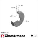 Zimmermann Bremstrommel Coat Z 180.5103.20