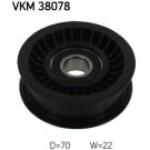 SKF Umlenk-/Führungsrolle, Keilrippenriemen VKM 38078