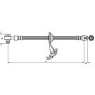 Metzger Bremsschlauch 4116207