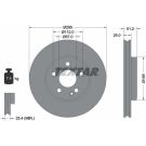TEXTAR 92241603 Bremsscheibe PRO 295x28mm innenbelüftet TEXTAR 92241603 Bremsscheibe PRO 295x28mm innenbelüftet