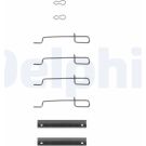 Delphi Zubehörsatz, Scheibenbremsbelag LX0044