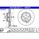 ATE Bremsscheibe 24.0128-0277.1