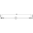 Metzger Bremsschlauch 4111833