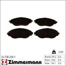Bremsbelagsatz, Scheibenbremse 24738.200.1 Bremsbelagsatz, Scheibenbremse 24738.200.1