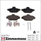 Zimmermann Bremsbelagsatz, Scheibenbremse 21436.170.4