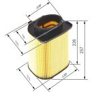 BOSCH F 026 400 480 Luftfilter