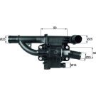Mahle Thermostat, Kühlmittel BEHR TH 40 83