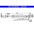 Bremsschlauch 83.7713-0476.3 Bremsschlauch 83.7713-0476.3