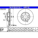 Bremsscheibe 24.0125-0119.1