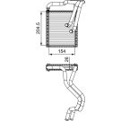 Valeo Wärmetauscher, Innenraumheizung 812430