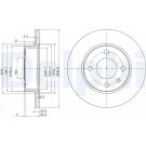 Bremsscheibe BG2910 Bremsscheibe BG2910