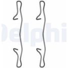 Delphi Zubehörsatz, Scheibenbremsbelag LX0571