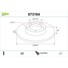 Bremsscheibe 673164