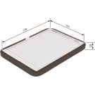 BOSCH 1 987 432 061 Innenraumfilter