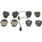 BOSCH Bremsbelagsatz, Scheibenbremse 0 986 494 436