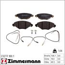 Zimmermann Bremsbelagsatz, Scheibenbremse 23277.180.1