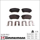 Zimmermann Bremsbelagsatz, Scheibenbremse 24276.150.2
