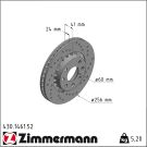 Zimmermann Bremsscheibe SPORT Z 430.1461.52 Zimmermann Bremsscheibe SPORT Z 430.1461.52