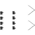 Hella Zubehörsatz, Scheibenbremsbelag 8DZ 355 202-451