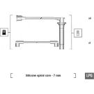 Magneti Marelli Zündleitungssatz 941095810619