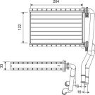 Valeo Wärmetauscher, Innenraumheizung 811535