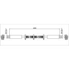 Metzger Bremsschlauch 4111748