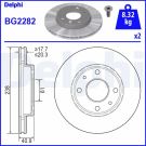 Delphi Bremsscheibe BG2282 Delphi Bremsscheibe BG2282