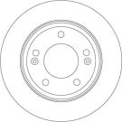 TRW Bremsscheibe DF6937
